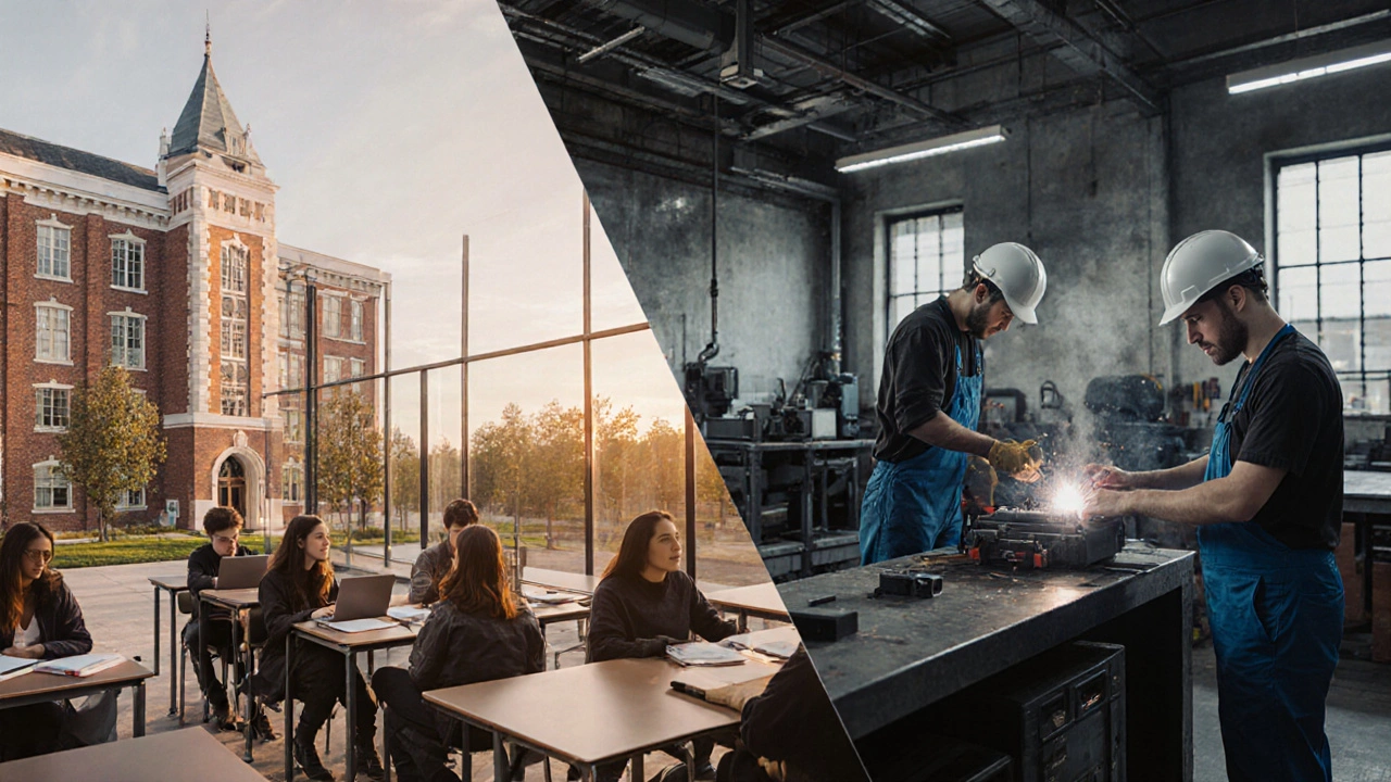 College vs Vocational Training: Key Differences Explained